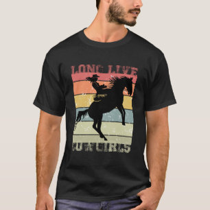 Long Live Cowgirls: Celebrate Western Style T-Shirt
