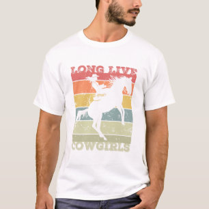 Long Live Cowgirls - Celebrate Western Style T-Shirt