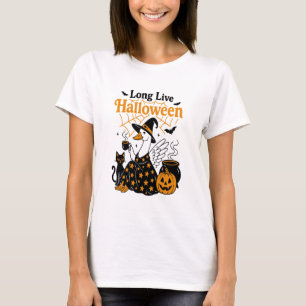 Long Live Halloween Goose Witch T-Shirt