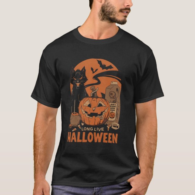 Long Live Halloween T-Shirt (Front)