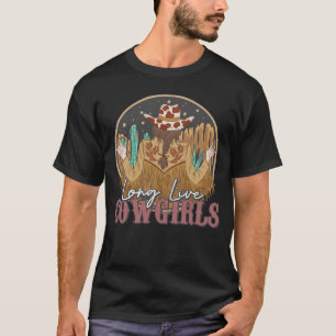Long Live Howdy Rodeo Vintage Western Country Cowg T-Shirt