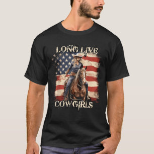 Long Live Howdy Rodeo Western Country Southern Cow T-Shirt
