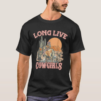 Long Live Howdy Rodeo Western Country Southern Cow T-Shirt