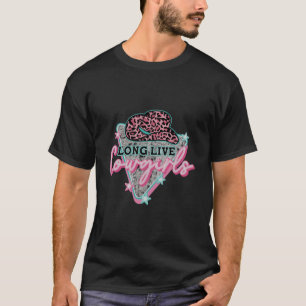 Long Live Howdy Rodeo Western Country Southern Cow T-Shirt