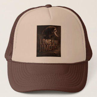 Long Live Jimothy Racoon Trucker Hat
