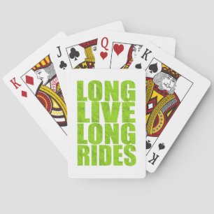 Long Live Long Rides (Topo) Playing Cards