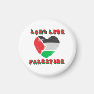 Long Live Palestine Magnet