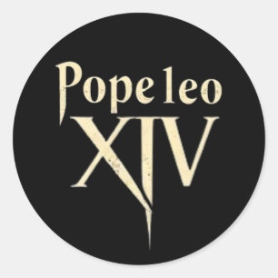 Long Live Pope Leo XIV – A New Dawn for the Church Classic Round Sticker