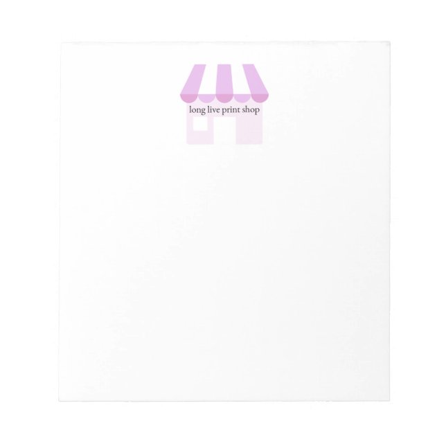 long live print shop notepad (Front)