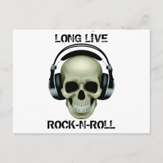 LONG LIVE ROCK-N-ROLL POSTCARD