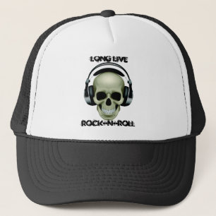 LONG LIVE ROCK-N-ROLL TRUCKER HAT