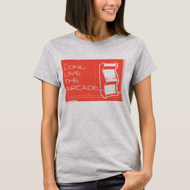 Long Live the Arcade T-Shirt (Front)