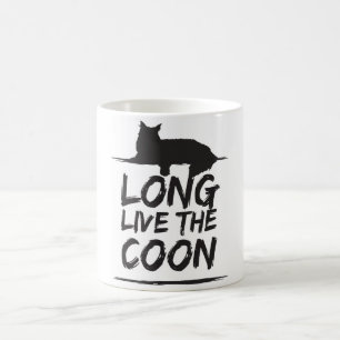 Long Live The Coon! Maine Coon Cats Coffee Mug
