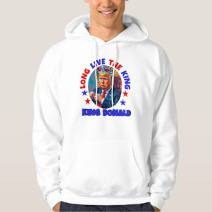 LONG LIVE THE KING: DONALD TRUMP HOODIE