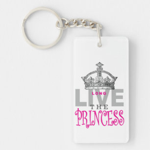 Long Live The Princess Key Ring