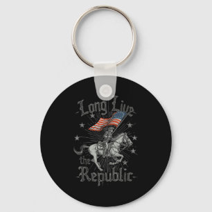 Long Live The Republic Us Key Ring