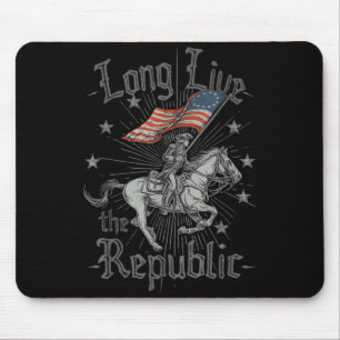Long Live The Republic US Mouse Pad