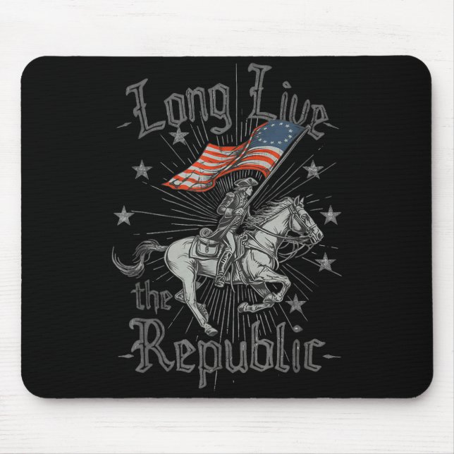 Long Live The Republic Us  Mouse Pad (Front)