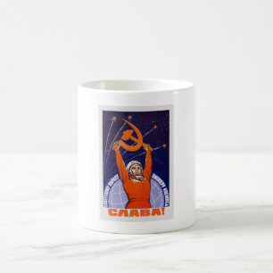 Long Live The Soviet People - The Space Pioneers Coffee Mug