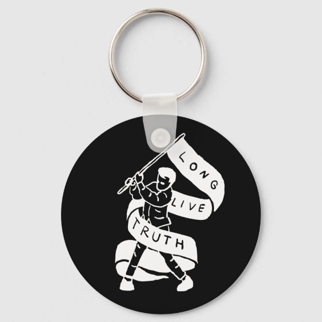 Long Live Truth Key Ring (Front)