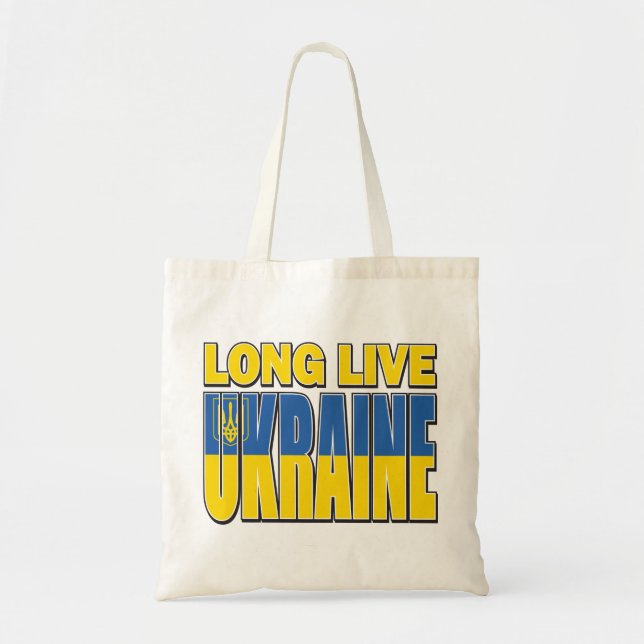 LONG-LIVE-UKRAINE TOTE BAG (Front)