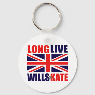 Long Live Wills & Kate Key Ring
