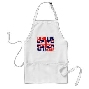 Long Live Wills & Kate Standard Apron