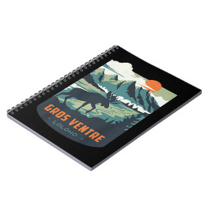 Long Long Honeymoon LOLOHO Gros Ventre Wilderness Notebook
