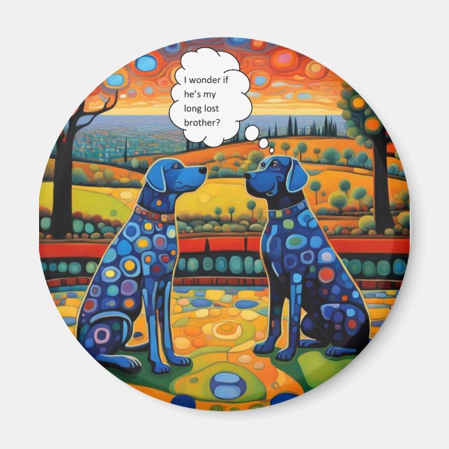 Long Lost Brother Magnet (Front)