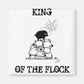 Long Lost Lamb: King Of The Flock Magnet