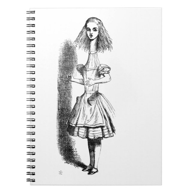 Long Neck Alice Notebook (Front)