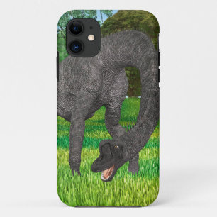 Long Neck Dinosaur Jungle Adventure iPhone 11 Case