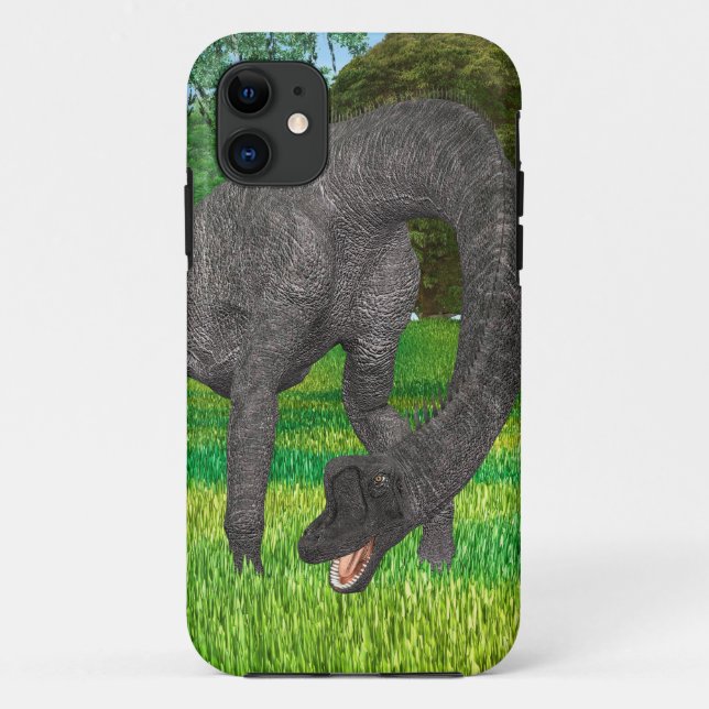 Long Neck Dinosaur Jungle Adventure Case-Mate iPhone Case (Back)