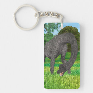 Long Neck Dinosaur Jungle Adventure Key Ring