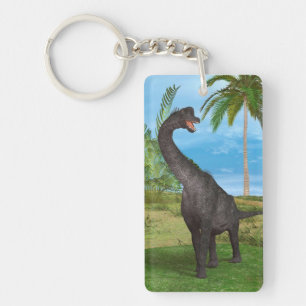 Long Neck Dinosaur Jungle Adventure Key Ring