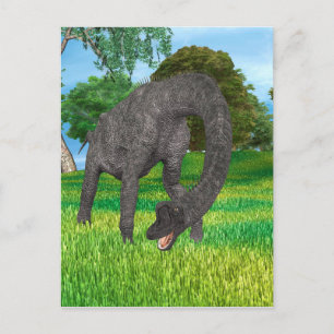 Long Neck Dinosaur Jungle Adventure Postcard