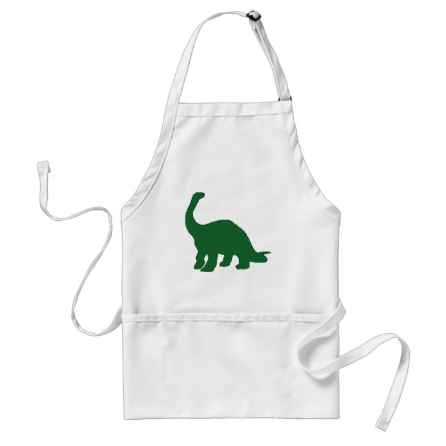 Long Neck Dinosaur Standard Apron (Front)
