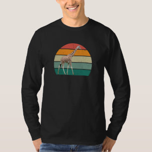 long neck safari cute baby giraffe animal park wil T-Shirt