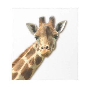 Long Necked Giraffe  Notepad