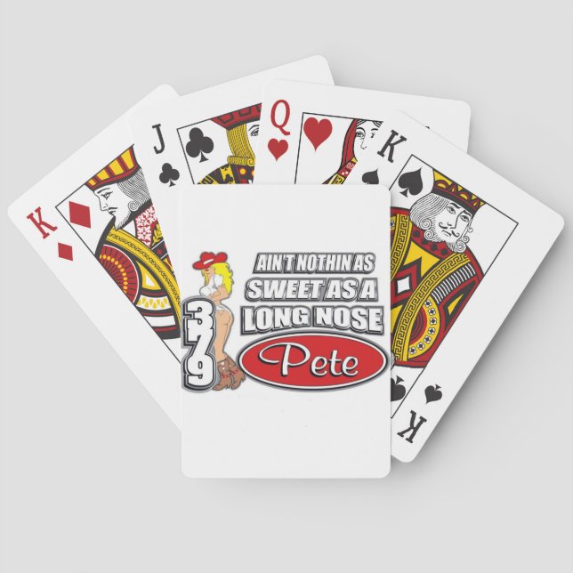 Long Nose Pete Playing Cards (Back)