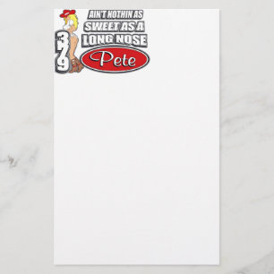 Long Nose Pete Stationery
