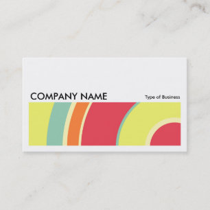 Long Picture 0200 - Colourful Circle 01 Business Card