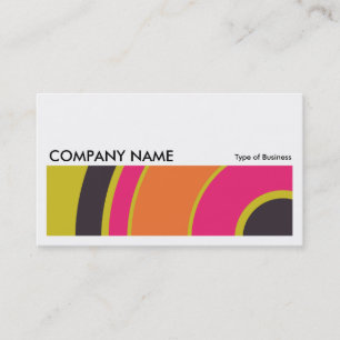 Long Picture 0205 - Colourful Circle 06 Business Card