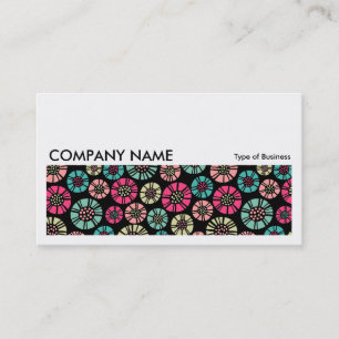 Long Picture 0268 - Abstract Flowers 031023 Business Card
