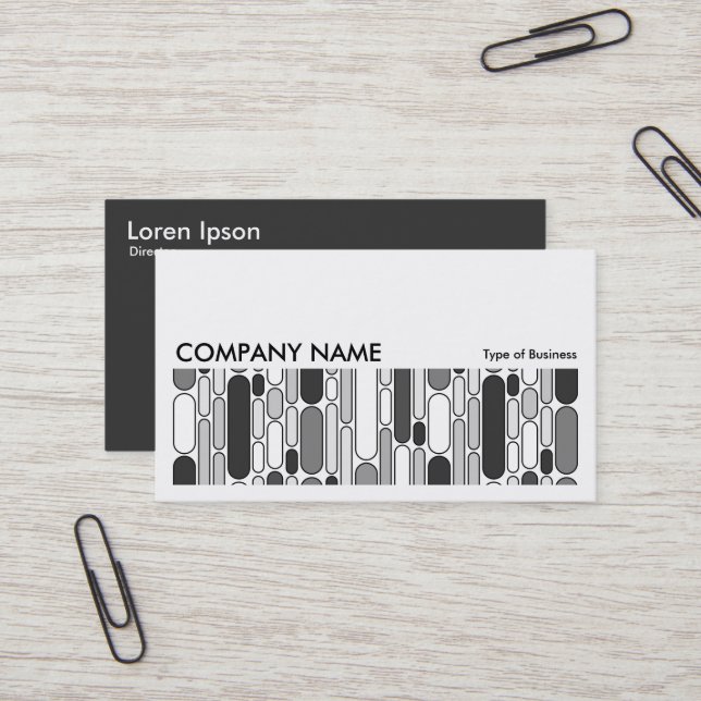 Long Picture 0269 - Abstract 100624 Business Card (Front/Back In Situ)