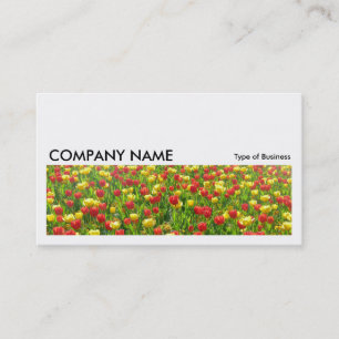 Long Picture 099 - Sea of Tulips II Business Card