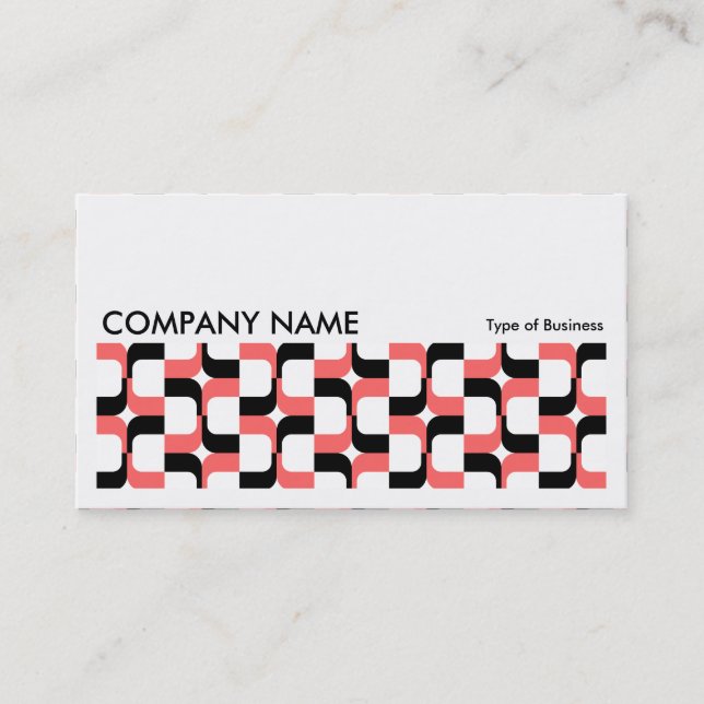 Long Picture - Geometric 020614i Business Card (Front)