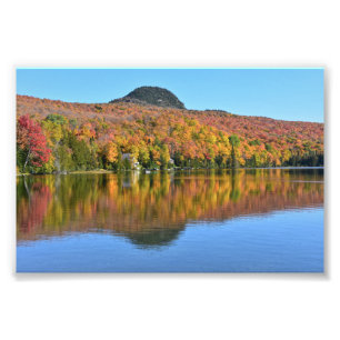 Long Pond in Autumn, Westmore, Vermont  Photo Print