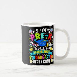 Long pre-k been fun look out kindergarten boys coffee mug