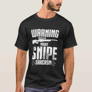 Long Range Shooting & Sniper Rifle Military T-Shirt